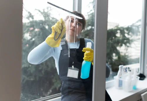 Nettoyage de vitres intérieures et extérieures à Dom-le-Mesnil